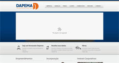 Desktop Screenshot of dapema.com.br